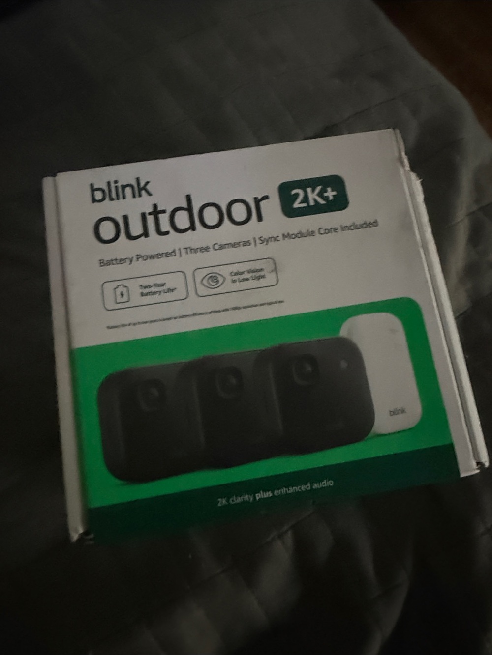 Blink Outdoor 2K+ Wireless Security Camera 3 Cam System 2025 New Sealed